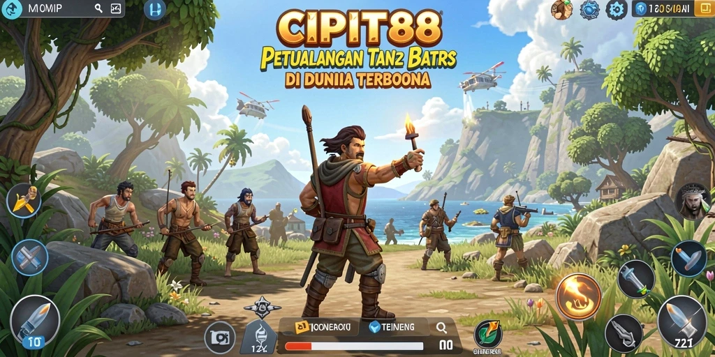 Screenshot gameplay <strong>CIPIT88</strong> menunjukkan petualangan seru di dunia terbuka.