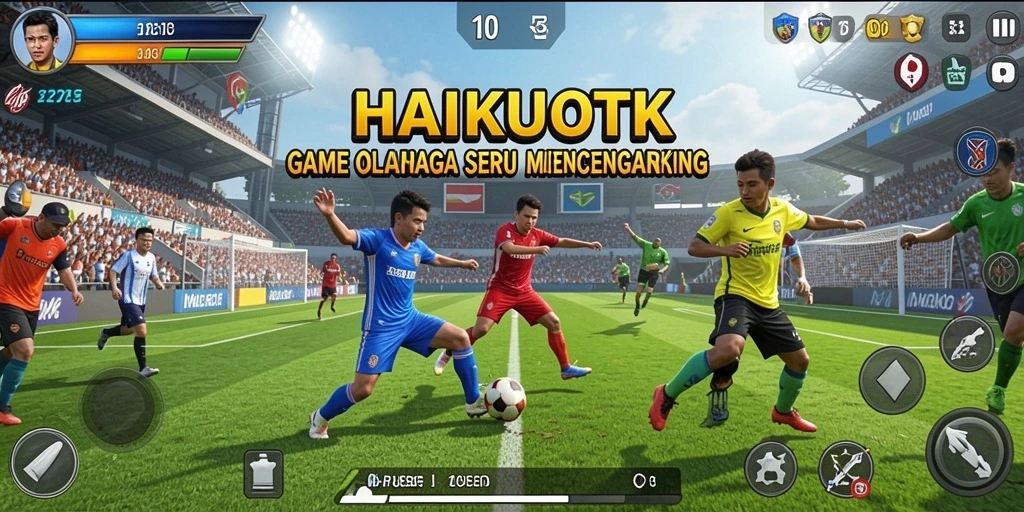 Tampilan gameplay HAIKUOTK yang seru dan kompetitif.