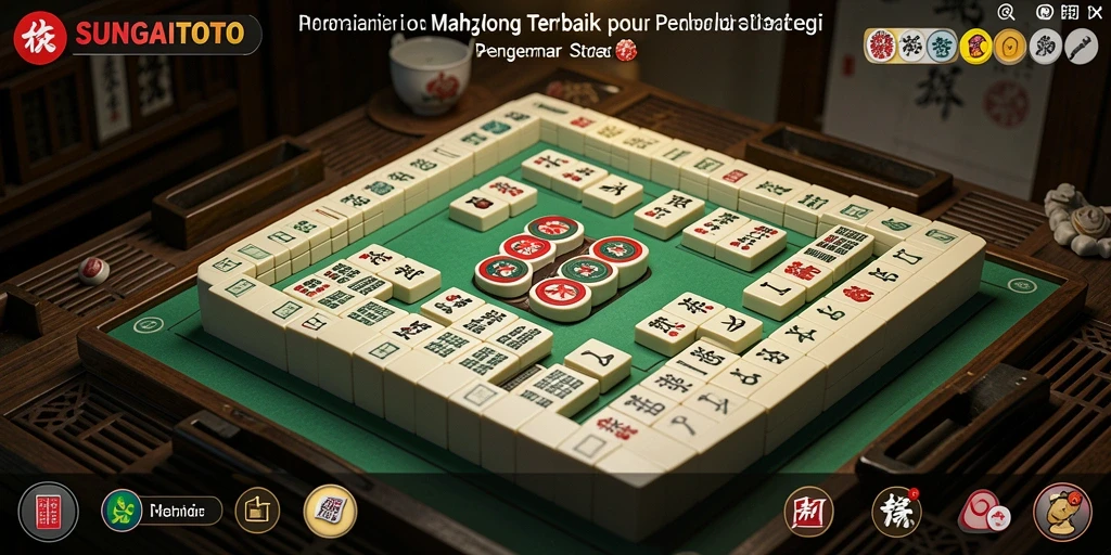 Screenshot SUNGAITOTO menampilkan gameplay Mahjong yang menarik dan menantang.
