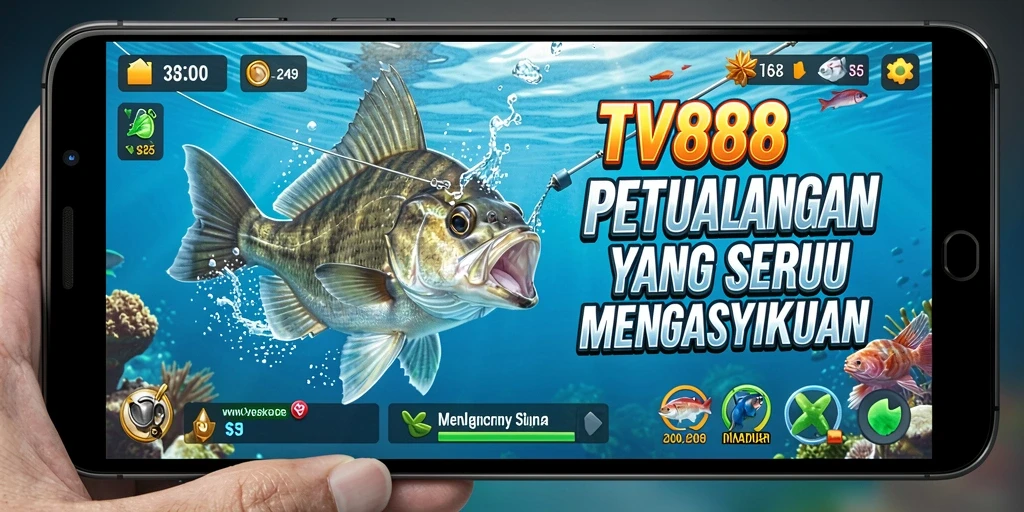 Gameplay TV888 yang mendebarkan dan menantang di dunia memancing.