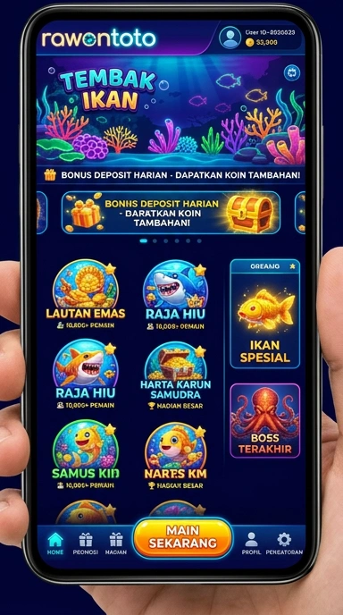 Menu kategori aplikasi yang lengkap di rawontoto.